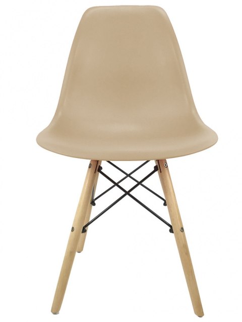 Lugano Krzesło skandynawskie IMPERIA BEIGE OUTLET