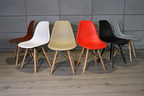 Lugano Krzesło skandynawskie IMPERIA BEIGE OUTLET