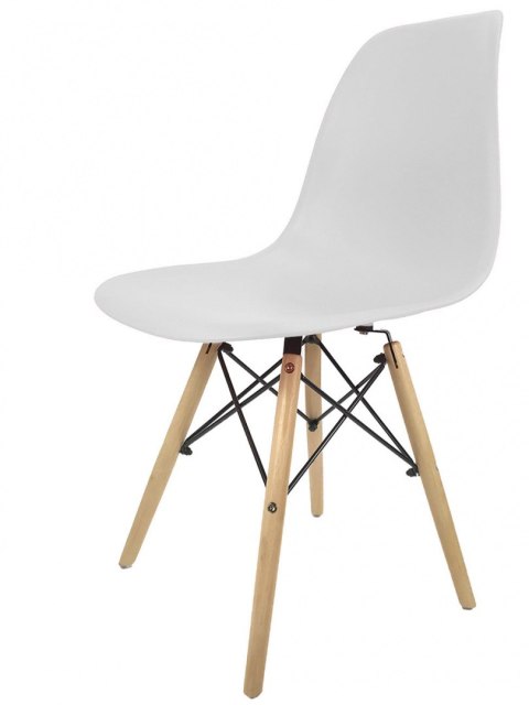 Lugano Krzesło skandynawskie IMPERIA BIANCO STANDARD OUTLET