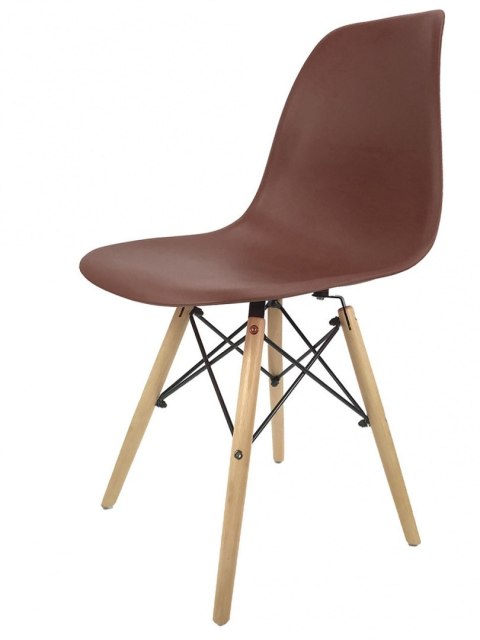 Lugano Krzesło skandynawskie IMPERIA BROWN II GATUNEK