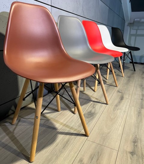 Lugano Krzesło skandynawskie IMPERIA BROWN II GATUNEK