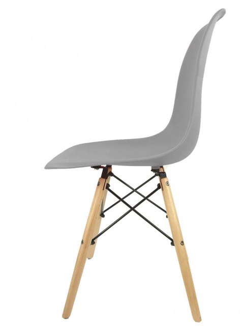 Lugano Krzesło skandynawskie IMPERIA LIGHT GREY II GATUNEK