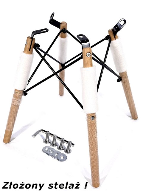 Lugano Krzesło skandynawskie IMPERIA LIGHT GREY II GATUNEK