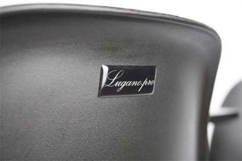 Lugano Krzesło skandynawskie MONZA BLACK Pro SMOKE