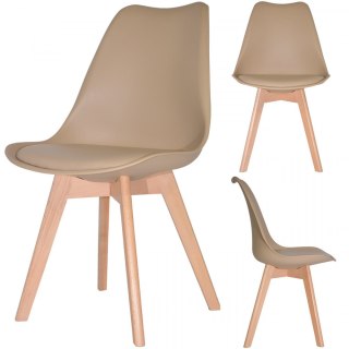 Lugano Krzesło skandynawskie MONZA PASTEL NICE