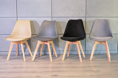 Lugano Krzesło skandynawskie MONZA PASTEL NICE