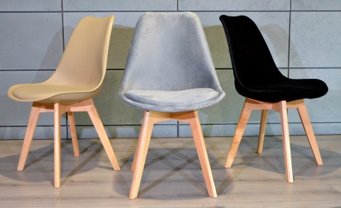 Lugano Krzesło skandynawskie MONZA PASTEL NICE