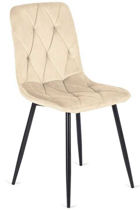 Lugano Krzesło tapicerowane BORGO VELVET BEIGE