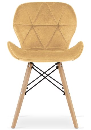 Lugano Krzesło tapicerowane VASTO CREAM VELVET