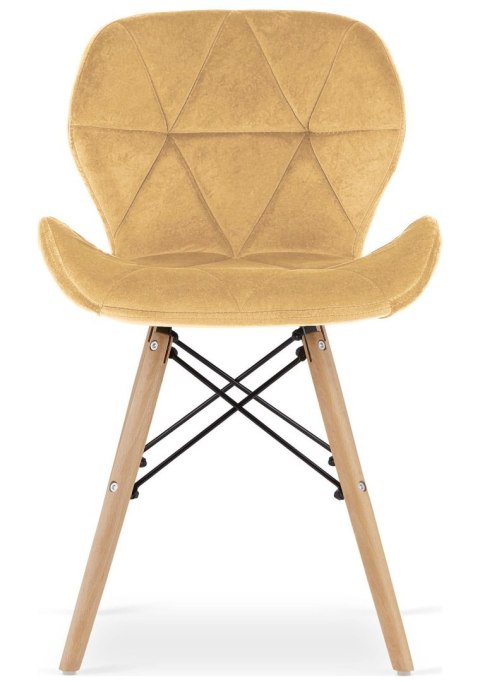 Lugano Krzesło tapicerowane VASTO CREAM VELVET