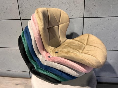 Lugano Krzesło tapicerowane VASTO CREAM VELVET