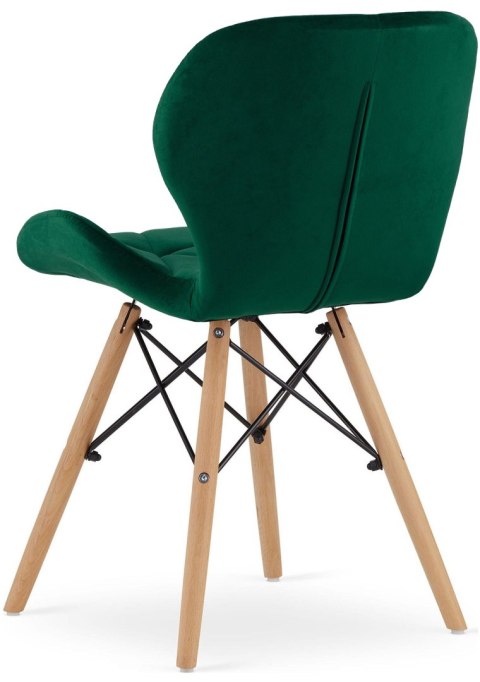 Lugano Krzesło tapicerowane VASTO GREEN FOREST VELVET