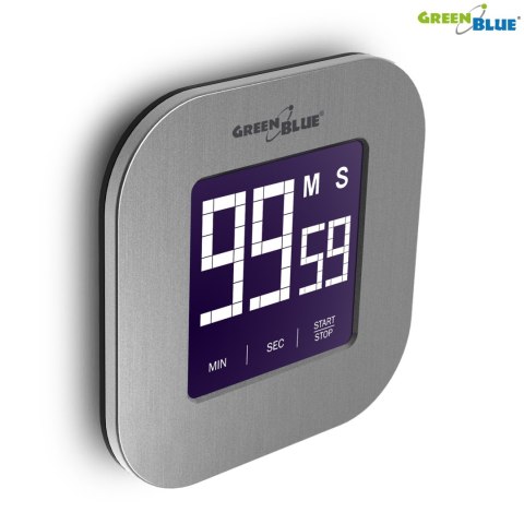 GB524 46005 Cyfrowy timer stoper minutnik magnetyczny z dotykowym ekranem