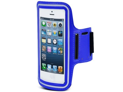 MC-405 C 41817 Etui na telefon na ramię niebieskie 4,8"