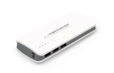EMP106WE Power Bank 8000mAh Radium biało-szary Esperanza