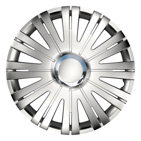 Kołpak samochodowy srebrny active rc silver 14" cali