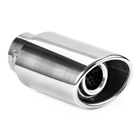 Końcówka tłumika wydechu stal nierdzewna mt 003 chrom amio-01303
