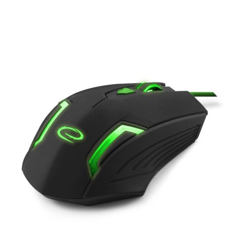 EGM205G Mysz przewodowa dla graczy 6D optyczna USB MX205 Fighter zielona