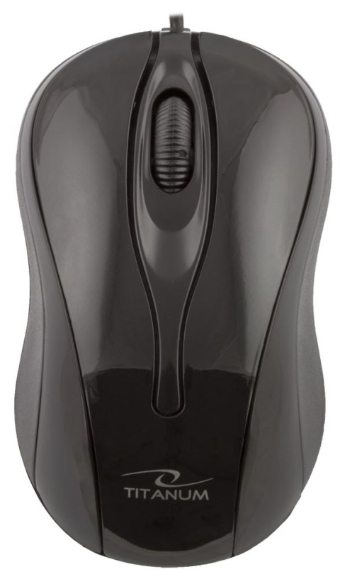 TM103K Mysz przewodowa 3D optyczna USB Hornet czarna Titanum