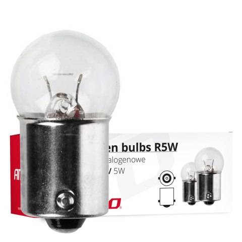 Żarówki halogenowe r5w ba15s 24v 10 szt. amio-01003