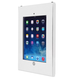 Uchwyt reklamowy do iPad 2/3/4/Air/Air2 Maclean, metalowa obudowa, zabezp przeciwkradzieżowe, mocowanie naścienne, MC-676