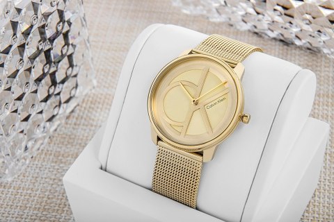 Calvin Klein Zegarek Damski CALVIN KLEIN Iconic Mesh 25200034 + BOX