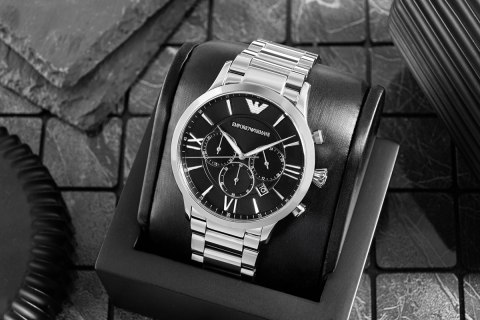 EMPORIO ARMANI Zegarek Męski EMPORIO ARMANI Giovanni AR11208 + BOX