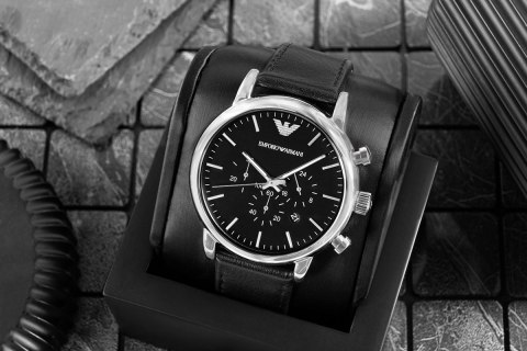 EMPORIO ARMANI Zegarek Męski EMPORIO ARMANI Luigi AR1828 + BOX
