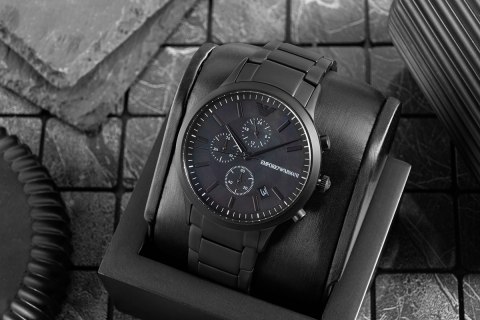 EMPORIO ARMANI Zegarek Męski EMPORIO ARMANI Renato AR1275 + BOX