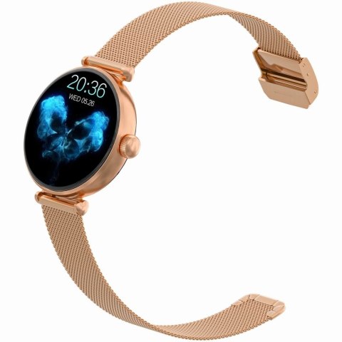 Gravity Smartwatch Gravity Różowe Złoto Różowy 2 Paski GT26-1