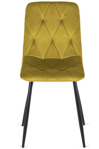 Lugano Krzesło tapicerowane BORGO VELVET OLIVE