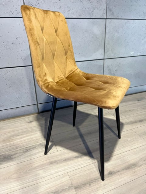 Lugano Krzesło tapicerowane BORGO VELVET TRUFLE