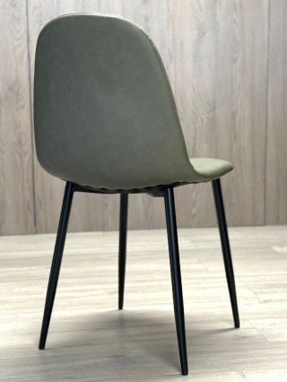 Lugano Krzesło tapicerowane GIULIA GREY PU