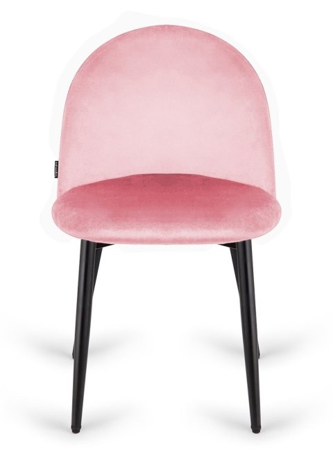 Lugano Krzesło tapicerowane GLORIA PINK VELVET