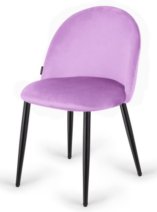 Lugano Krzesło tapicerowane GLORIA VIOLET VELVET