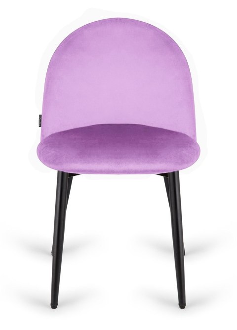 Lugano Krzesło tapicerowane GLORIA VIOLET VELVET