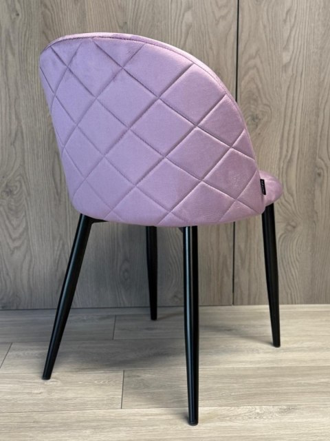 Lugano Krzesło tapicerowane GLORIA VIOLET VELVET