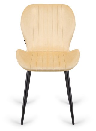 Lugano Krzesło tapicerowane MONTI VELVET BEIGE