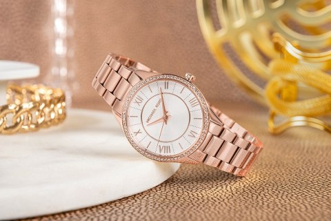 Michael Kors Zegarek Damski Michael Kors Lauryn + biżuteria MK4850SET + BOX