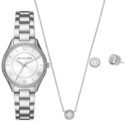 Michael Kors Zegarek Damski Michael Kors Lauryn + biżuteria MK4851SET + BOX