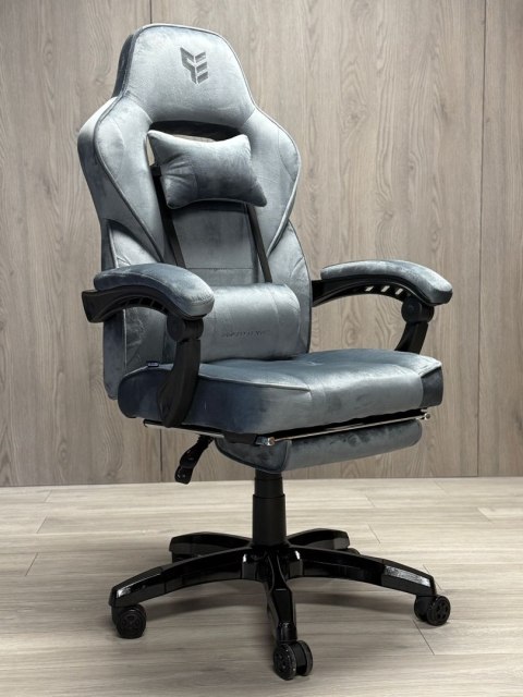 Prototype Fotel obrotowy do biurka TITAN GREY ALCANTARA PRO
