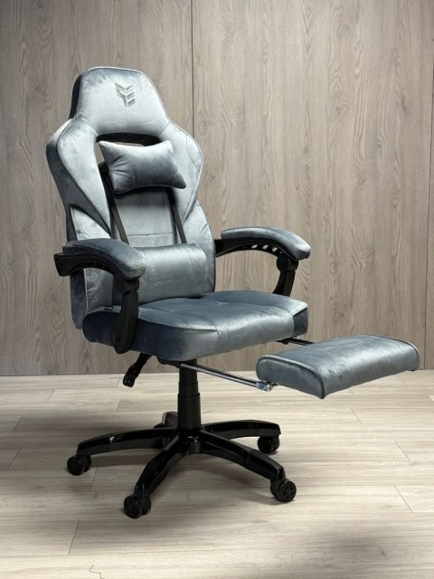 Prototype Fotel obrotowy do biurka TITAN GREY ALCANTARA PRO