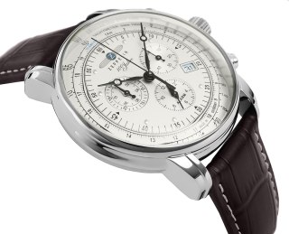 Zeppelin Zegarek Męski ZEPPELIN 100 Yahre 7680-1 + BOX