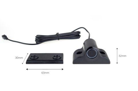 Zestaw czujników parkowania cofania buzzer 4 sensory czarne truck 19mm