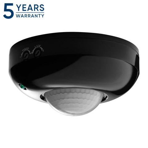 Czujnik ruchu 360st. IP20, 1200W, czarny