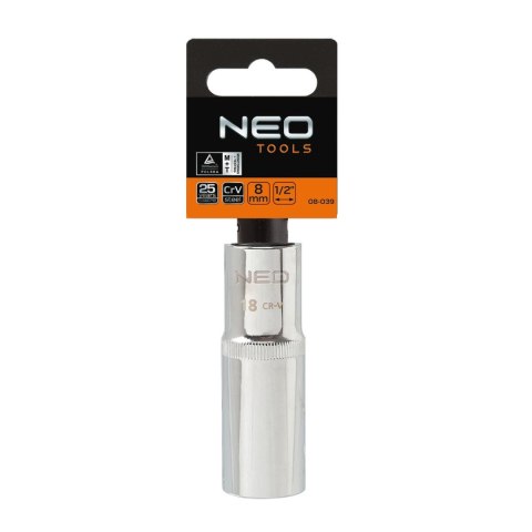 Nasadka sześciokątna długa 1/2", 19 mm, Superlock