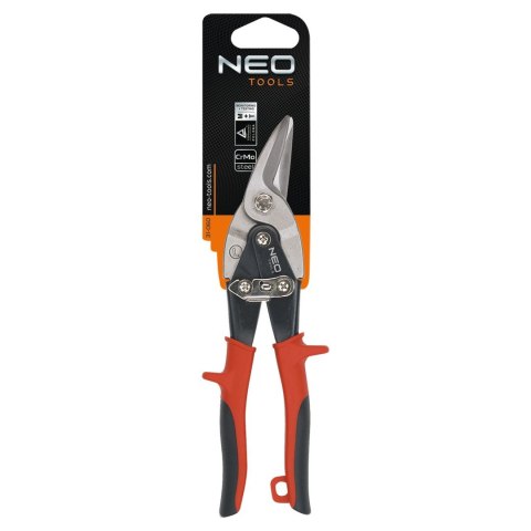 Nożyce do blachy 250 mm, lewe