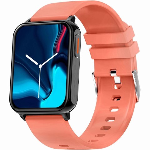 Gravity Smartwatch Gravity Czerwono Czarny 2 Paski GT17-10