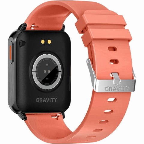 Gravity Smartwatch Gravity Czerwono Czarny 2 Paski GT17-10