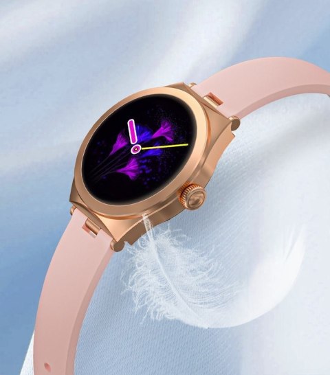 Gravity Smartwatch Gravity Różowe Złoto Różowy GT25-2